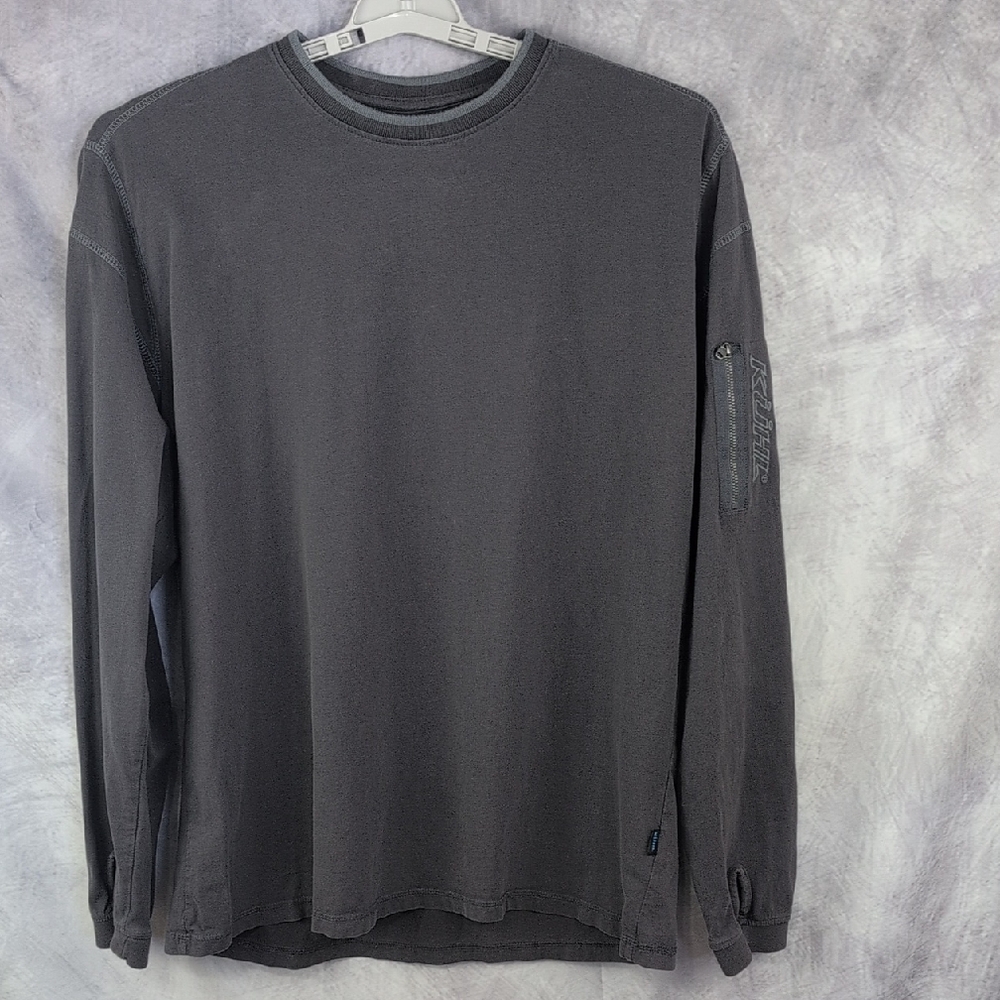 ​KÜHL Wildfibre Long Sleeve Shirt, Charcoal Gray Size XL